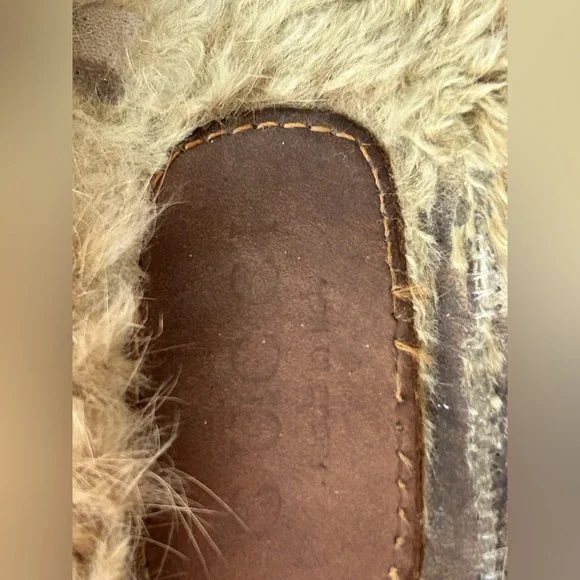 Gucci Princetown Fur Lined Leather Mules Men’s 45 Kind Of Thrashed but Clean 11 - Picture 6 of 15